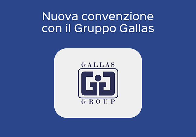 Nuova convenzione con il Gruppo Gallas