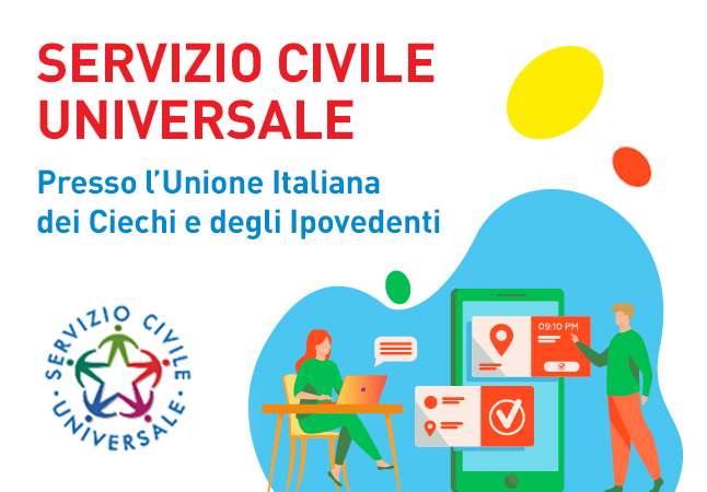 Servizio Civile Universale presso l'Unione Italiana dei Ciechi e degli Ipovedenti 2024 - UICIPC