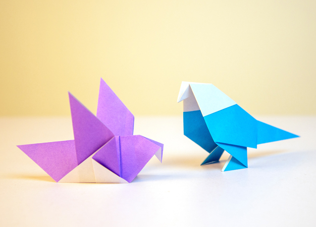 due origami