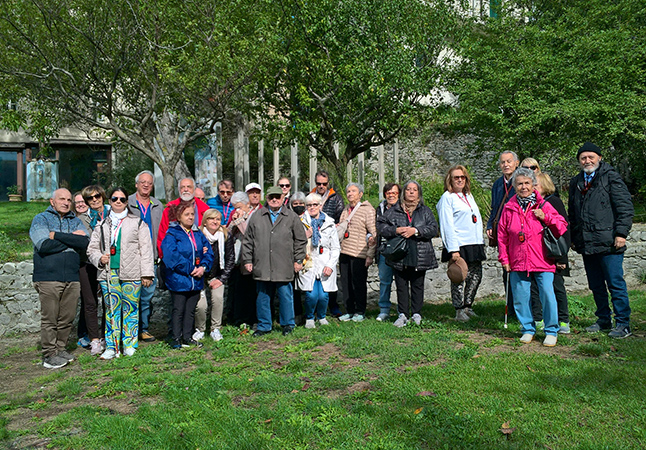 Foto di gruppo della Gita a Pennabilli 14 settembre 2024 